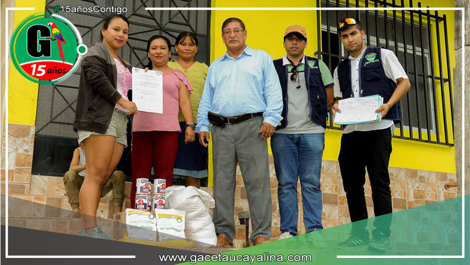 MPU continua la entrega de productos lácteos a beneficiarios del PVL de Contamana