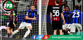 Inter se impone ante Milan y toma ventaja para la vuelta