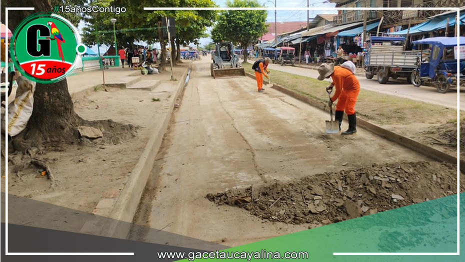 Municipalidad de Ucayali retoma trabajos de mantenimiento de calles en Contamana