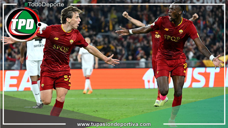 Roma aprovechó su oportunidad y tomó la delantera frente a Bayer Leverkusen