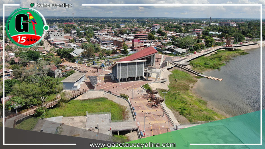 GOREU logró adquirir presupuesto para culminar la mega obra del boulevard de Yarinacocha