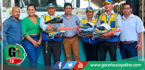 Alcalde de Manantay realizó entrega de indumentaria a inspectores de tránsito 