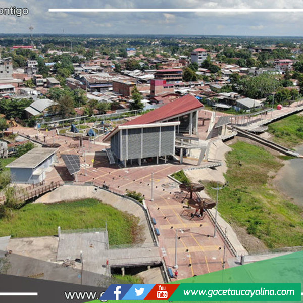 GOREU logró adquirir presupuesto para culminar la mega obra del boulevard de Yarinacocha  