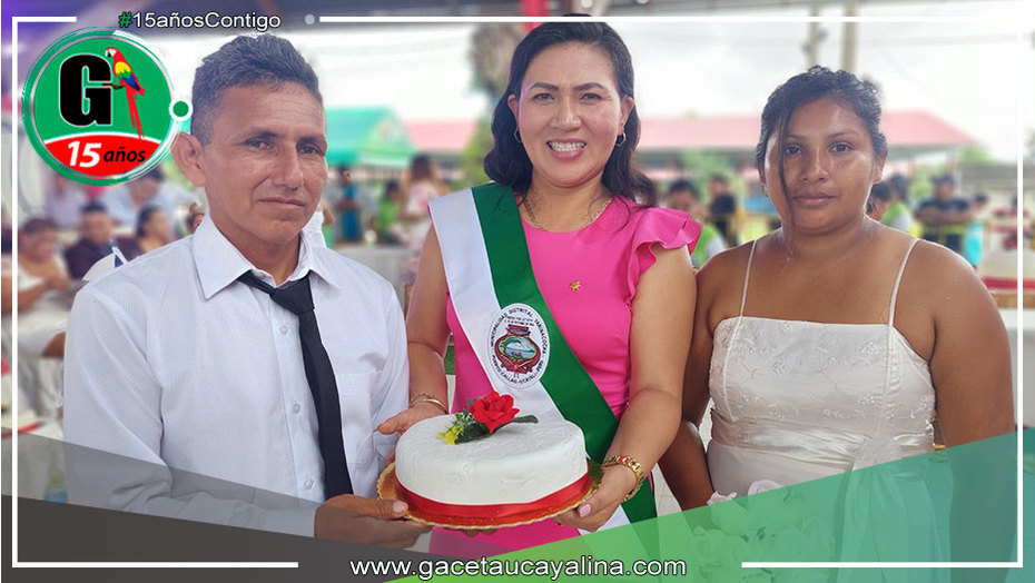 En I Matrimonio Comunitario en Yarinacocha 37 parejas se dieron el ¡sí acepto!