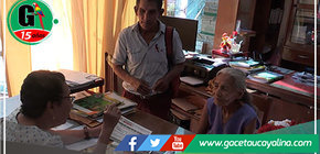 Oficina de Registro Civil brinda atención de identidad a personas con discapacidad visual