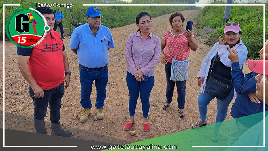 Se mejorarán 8,400 km de vías que conducen al caserío Villa Primavera en Yarinacocha