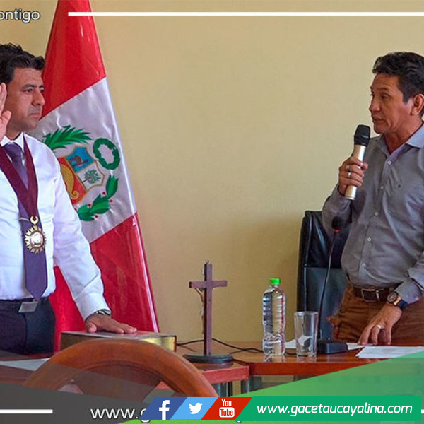 En sesión ordinaria del CODISEC juramentan a Subprefecto de Manantay 