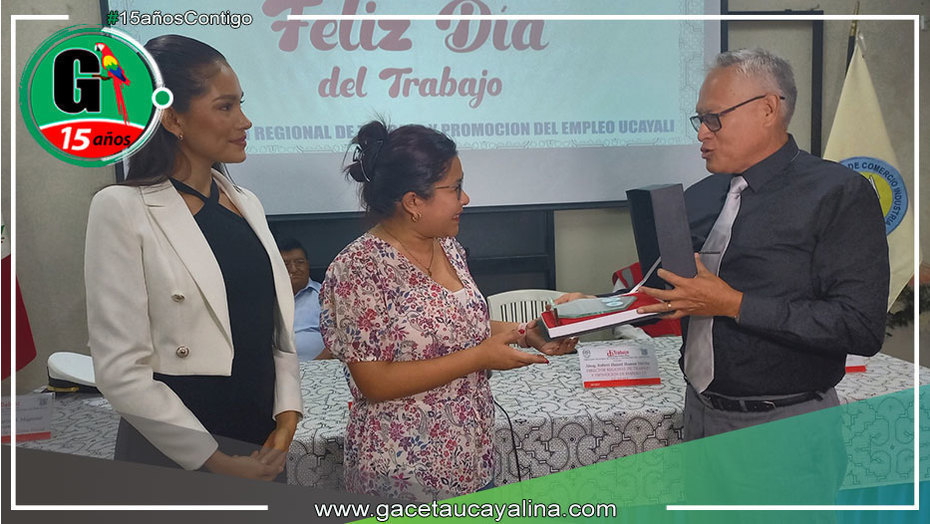 GORE Ucayali reconoce a Ocho Sur como empresa generadora de trabajo