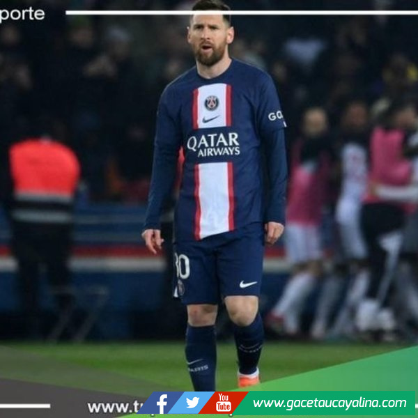 Psg decide suspender a Messi