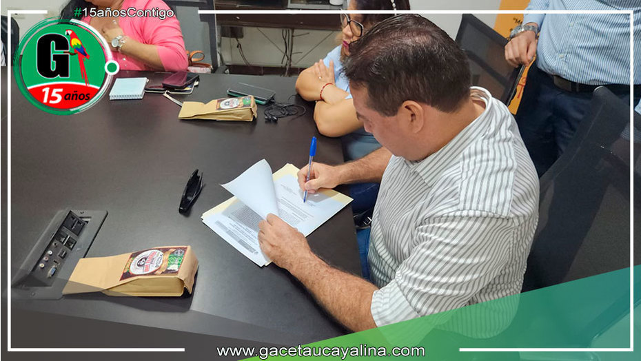 Goreu y PCM suscribieron acta de trabajo para la creación del distrito de Gran Pajonal en Atalaya