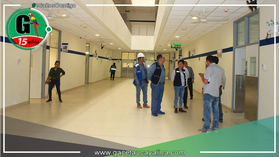 Goreu y Minsa aceleran trabajos para destrabe del Hospital Regional de Pucallpa