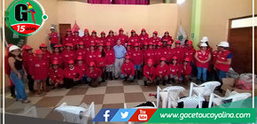 Entregan indumentaria a trabajadores del programa Lurawi en Atalaya