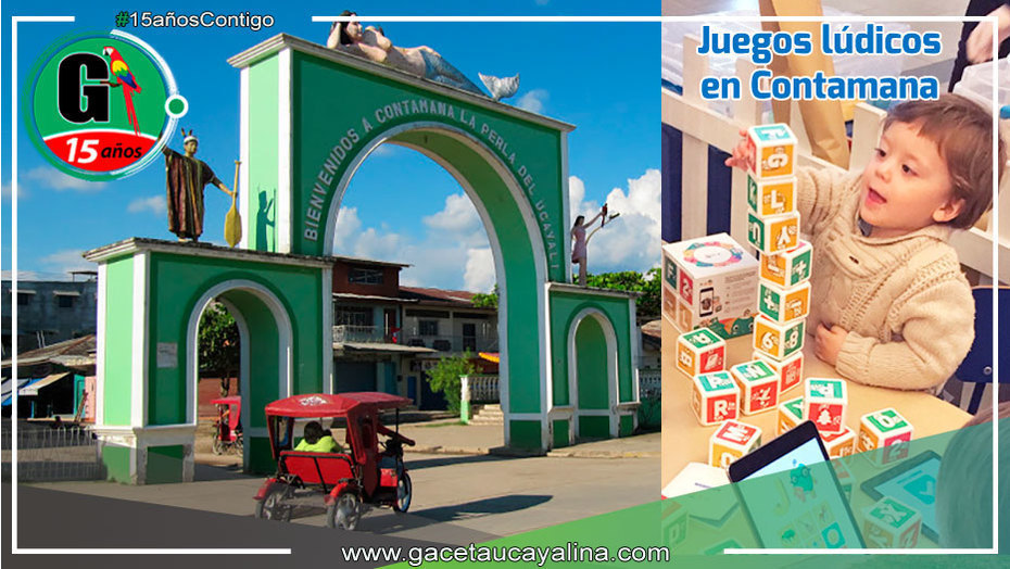 Demuna de Ucayali organiza juegos lúdicos para niños de Contamana