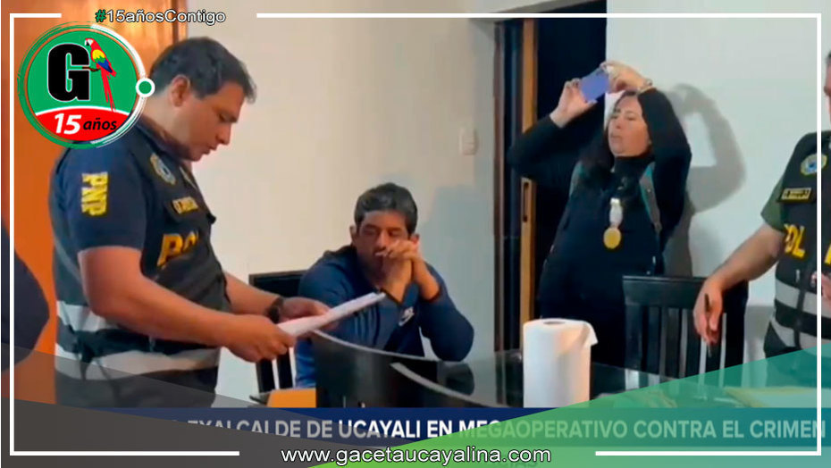 Detienen a exalcalde de la provincia de Ucayali en megaoperativo contra el crimen organizado en Lima