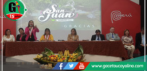 Congresista Jeny López Morales participa del Lanzamiento del "XXVI Festival San Juan Ucayali 2023" 
