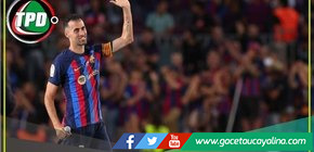 Sergio Busquets y Jordi Alba se despiden del FC Barcelona en emotiva ceremonia