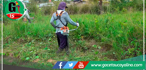 Municipalidad de Manantay arregla vías alrededor de la I.E.I. “Luz Divina” 