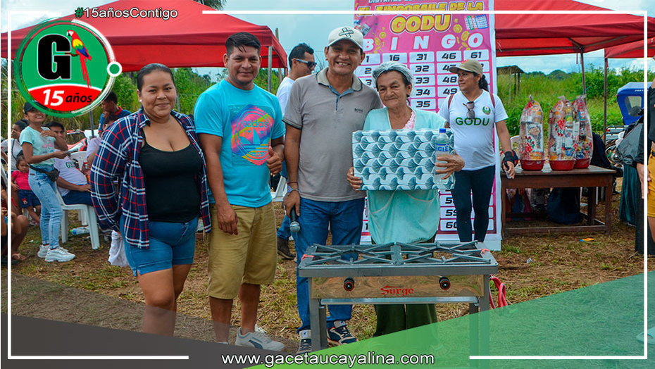 Municipalidad de Manantay realizó Bingo Bailable en el caserío Nuevo Belén