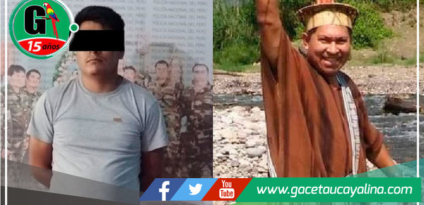 El presunto asesino del líder asháninka Santiago Contoricón ha sido llevado a Mazamari