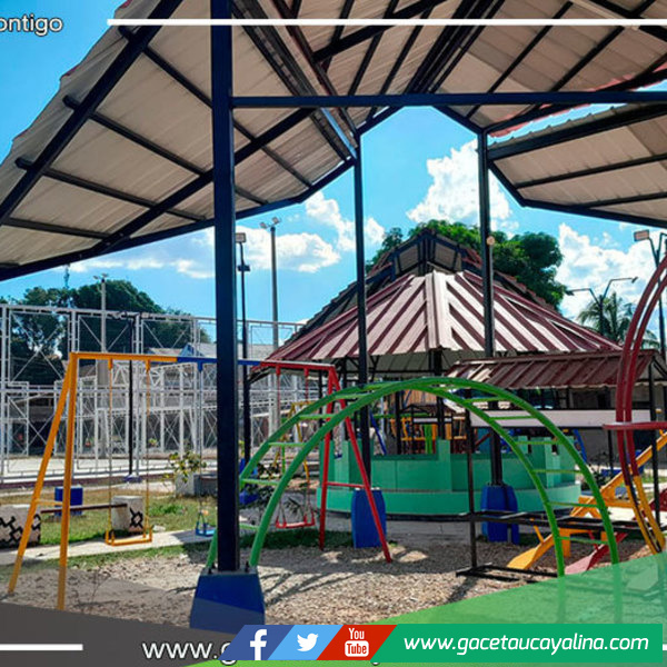 Gerencia de infraestructura y obras realizó supervisión del parque recreacional habilitación urbana Villa Azul