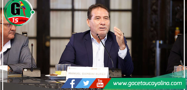Gobernador regional logra acuerdos favorables para Ucayali 