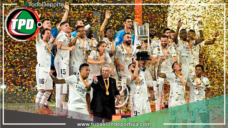 La Copa del Rey se la llevo Real Madrid al ganarle al Osasuna