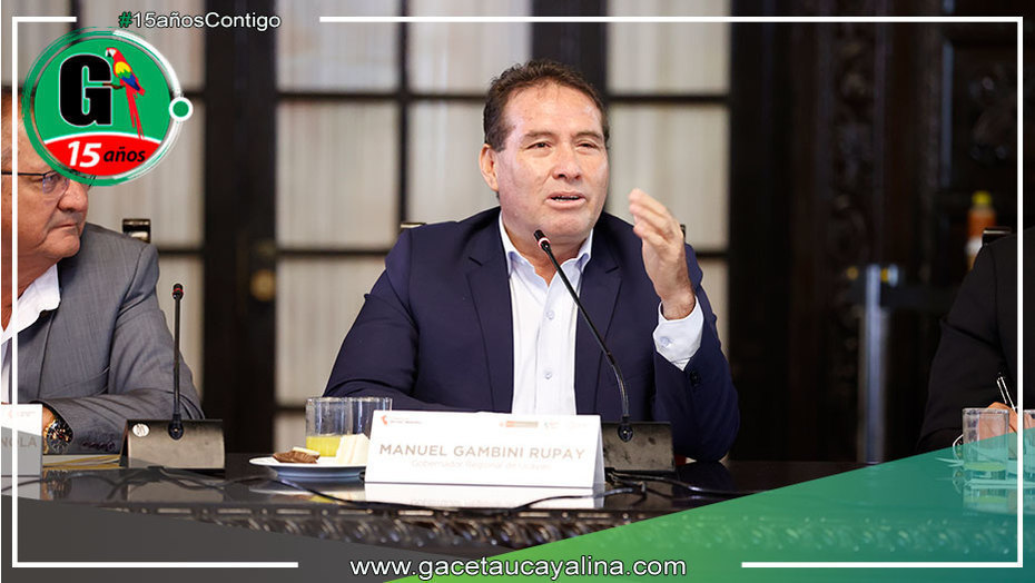 Gobernador regional logra acuerdos favorables para Ucayali