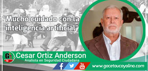 Mucho cuidado con la inteligencia artificial 