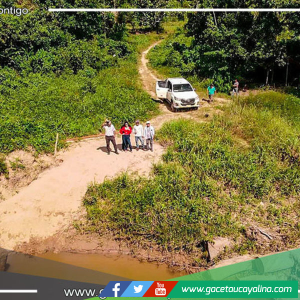 Realizan levantamiento de información de carretera hacia Tahuania 