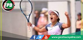 Lucciana Pérez destaca en el Roland Garros Junior