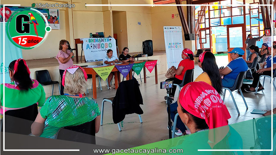 Mujeres líderesas indígenas amazónicas establecen plataforma de acción colectiva SHINANYA AINBOBO