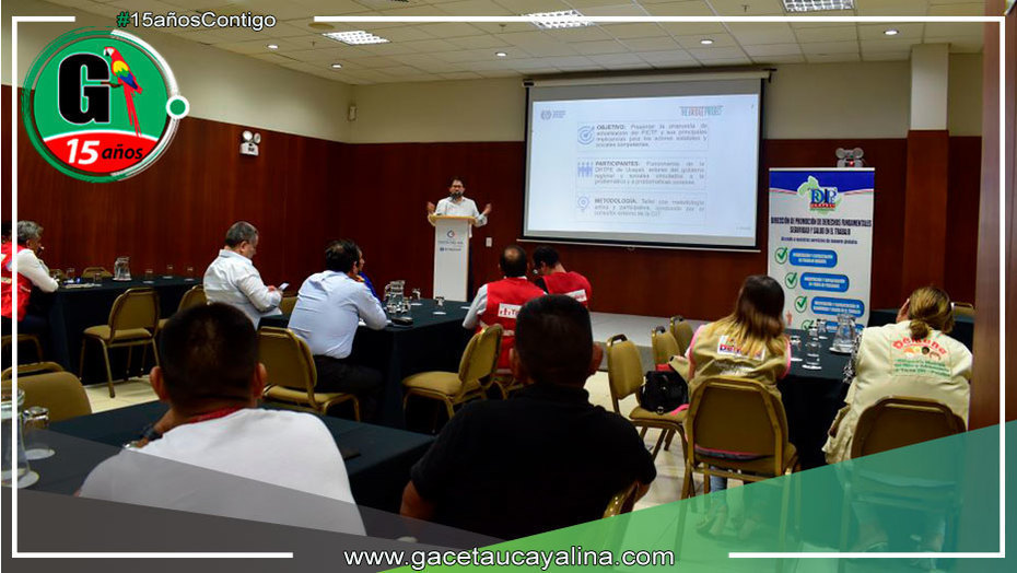 Con éxito se realizó el taller de socialización contra el trabajo forzoso