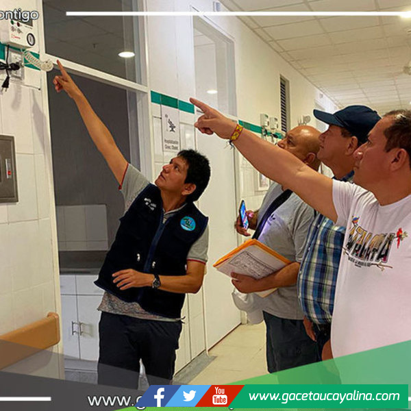 Autoridades supervisan operatividad del hospital de Atalaya  