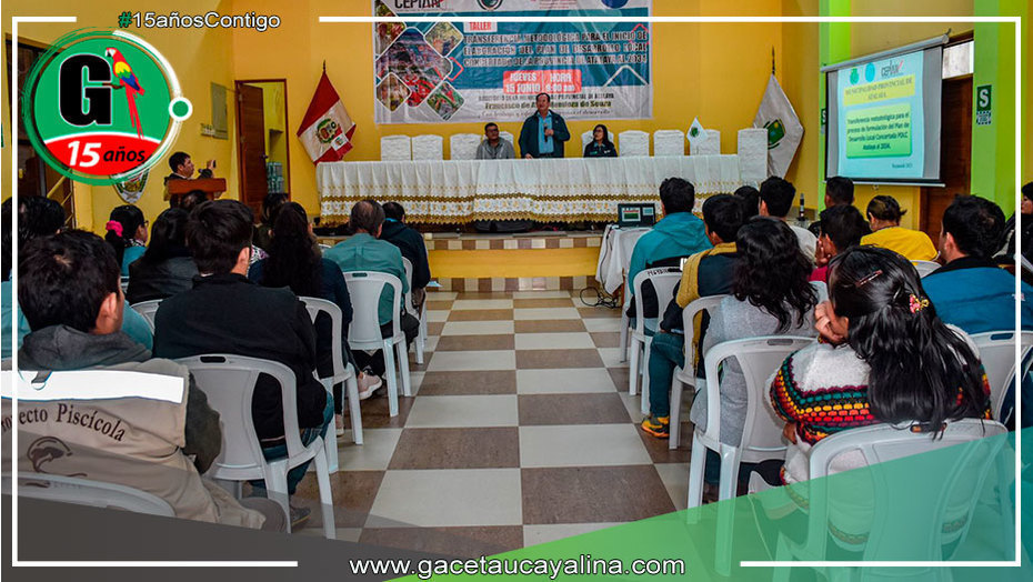 Desarrollan taller para la formulación del plan de desarrollo concertado al 2034
