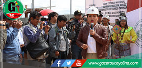 Se inició construcción de acceso al bulevar de Yarinacocha