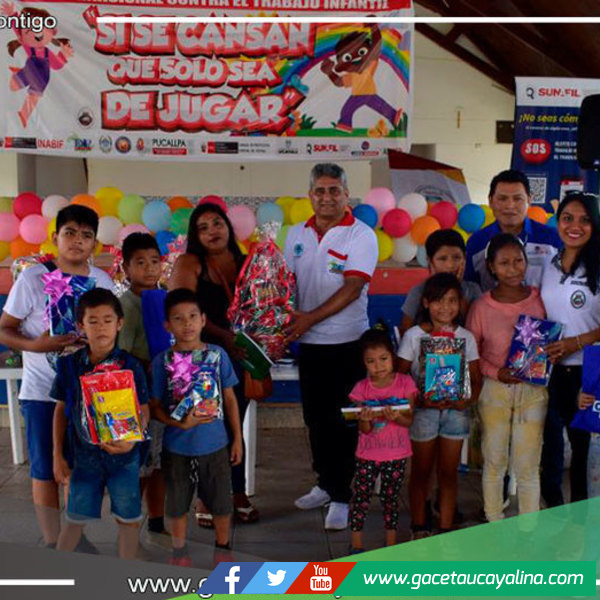 GOREU conmemora el día mundial contra el trabajo infantil con actividad de sensibilización  