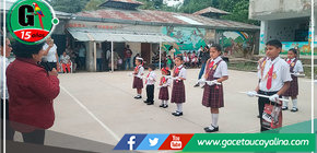 Con el acompañamiento de autoridades juramentan brigadieres escolares en Atalaya 
