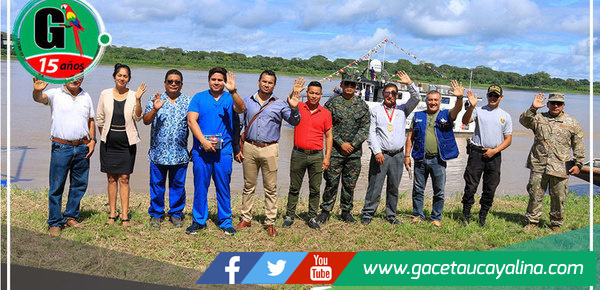 Buque tópico “Raumis” zarpó hacia el bajo Ucayali para continuar desarrollando campaña de acción social 2023 