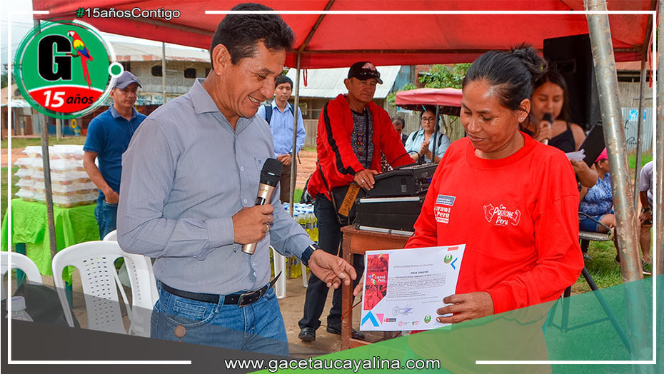 Programa “Lurawi Perú” fue productivo en Manantay