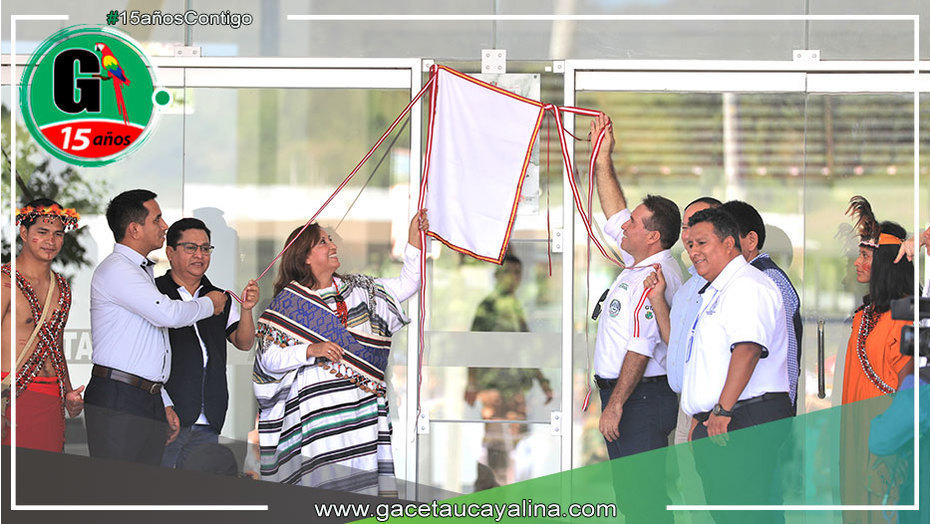 Presidenta de la República Dina Boluarte imaugura Hospital de Atalaya