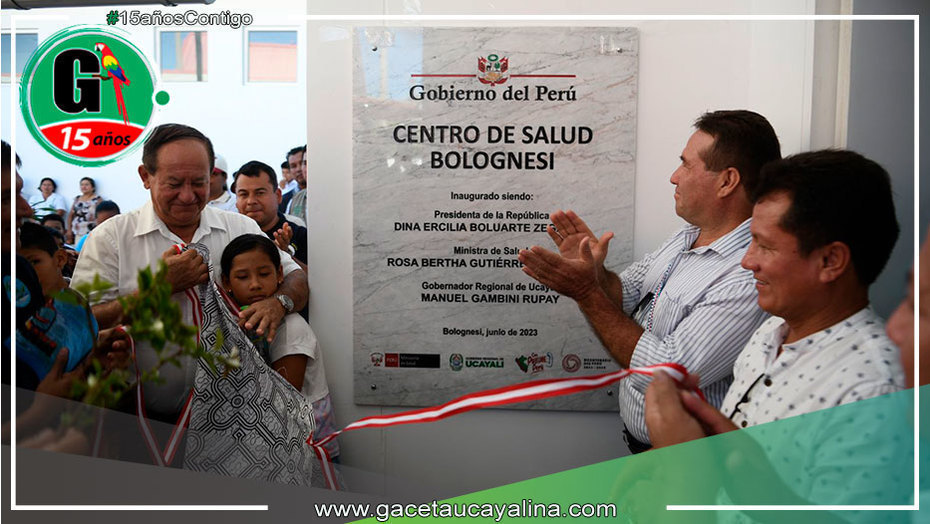 Gobernador regional inauguró Minihospital de Bolognesi