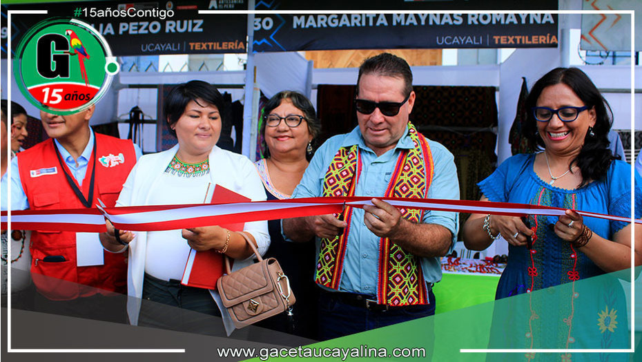 Inauguran Feria Artesanal del Perú Macroregión Oriente en Pucallpa