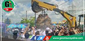 Preparan el Juane más grande de la Amazonía en la ciudad de Iquitos