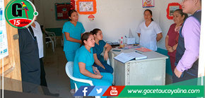 IPRESS Aguaytia apertura atención de unidad febril de dengue