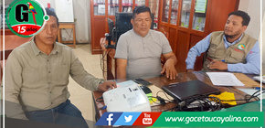 Equipo técnico del proyecto ordenamiento territorial realizó una reunión de coordinación con el alcalde de Irazola