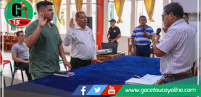 Alcalde Rodolfo Lovo Tello lidera la juramentación e incorporación de nuevos funcionarios en el COPROSEC Ucayali