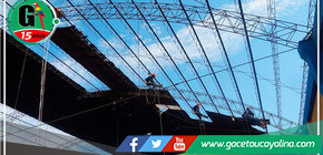 Inicia reconstrucción del hangar de maquinarias pesadas de la dirección regional de transportes y comunicaciones