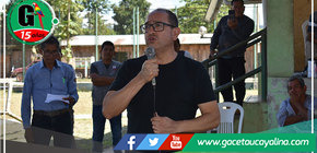 Visita técnica del secretario de demarcación territorial de la PCM en Oventeni