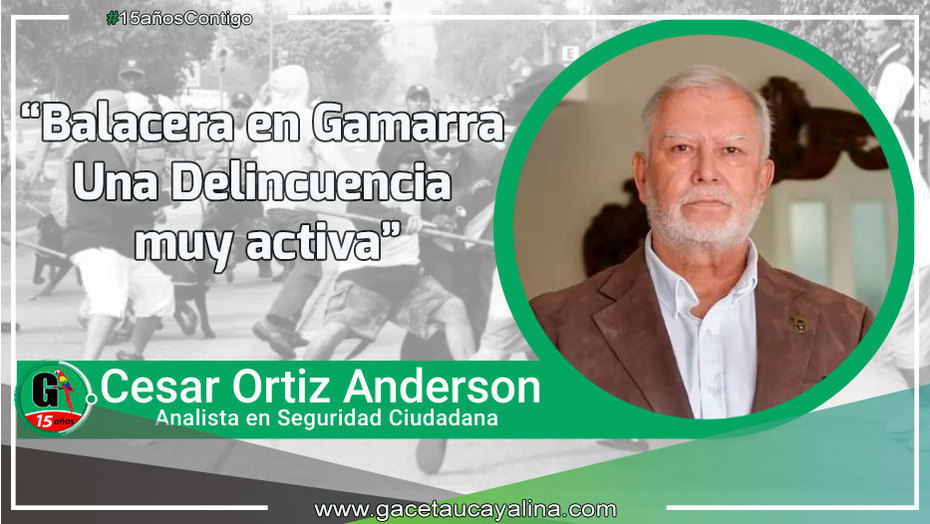 Balacera en Gamarra Una Delincuencia muy activa