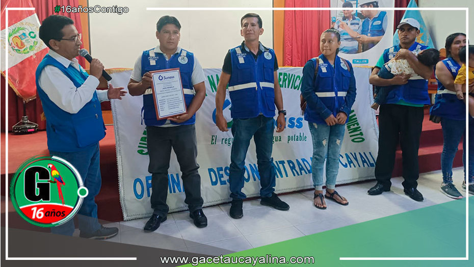 Sunass reconoce a Jass Nueva Libertad de Curimaná por buenas prácticas de saneamiento rural